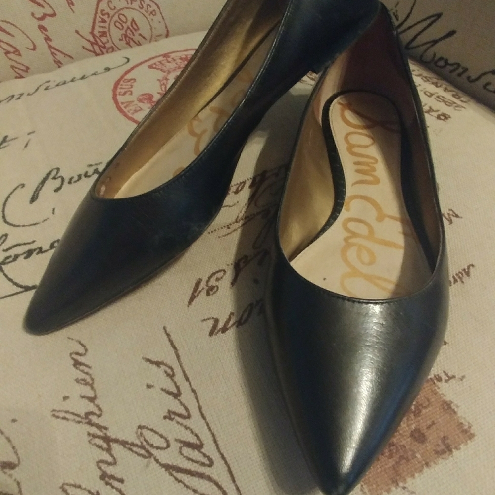 Sam Edelman Black Flats